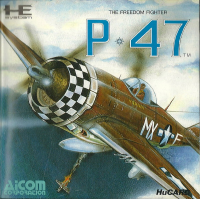 P-47: The Freedom Fighter JP PC Engine JP box art